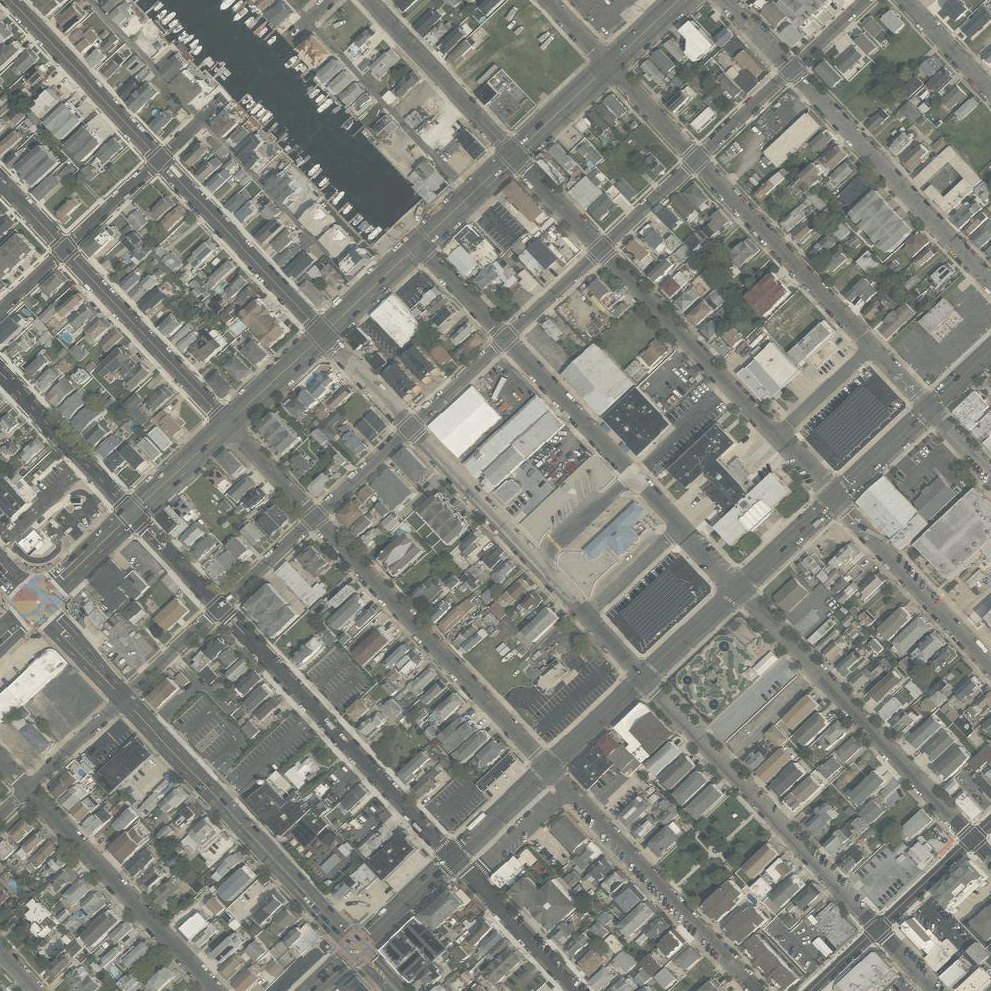 Aerial map of Holly beach park