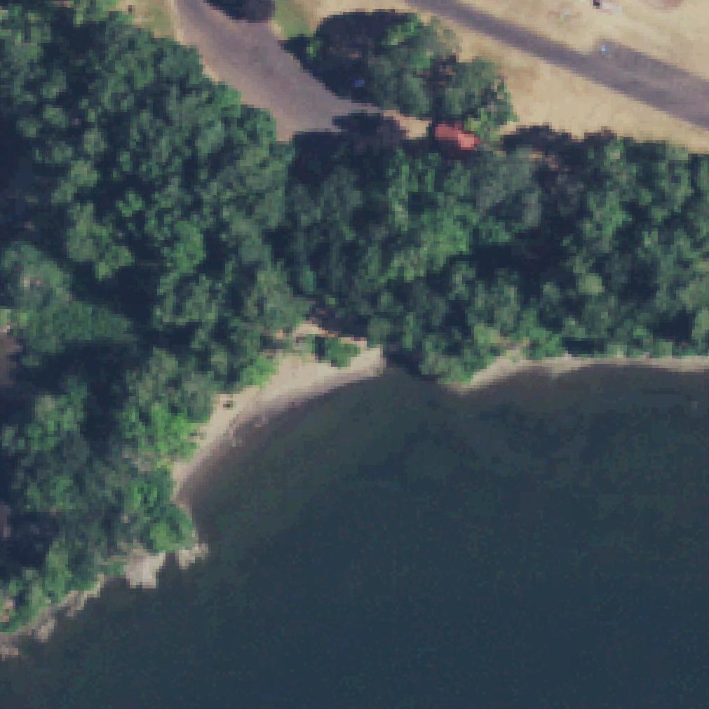 Aerial map of Home Valley Beach