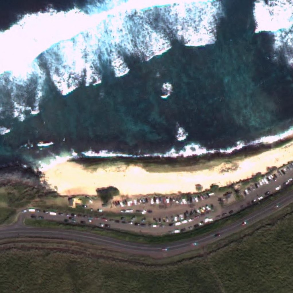 Aerial map of Ho‘okipa