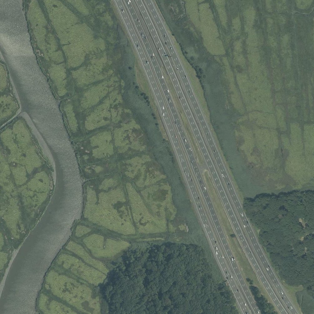 Aerial map of Hooks Creek Lake Beach