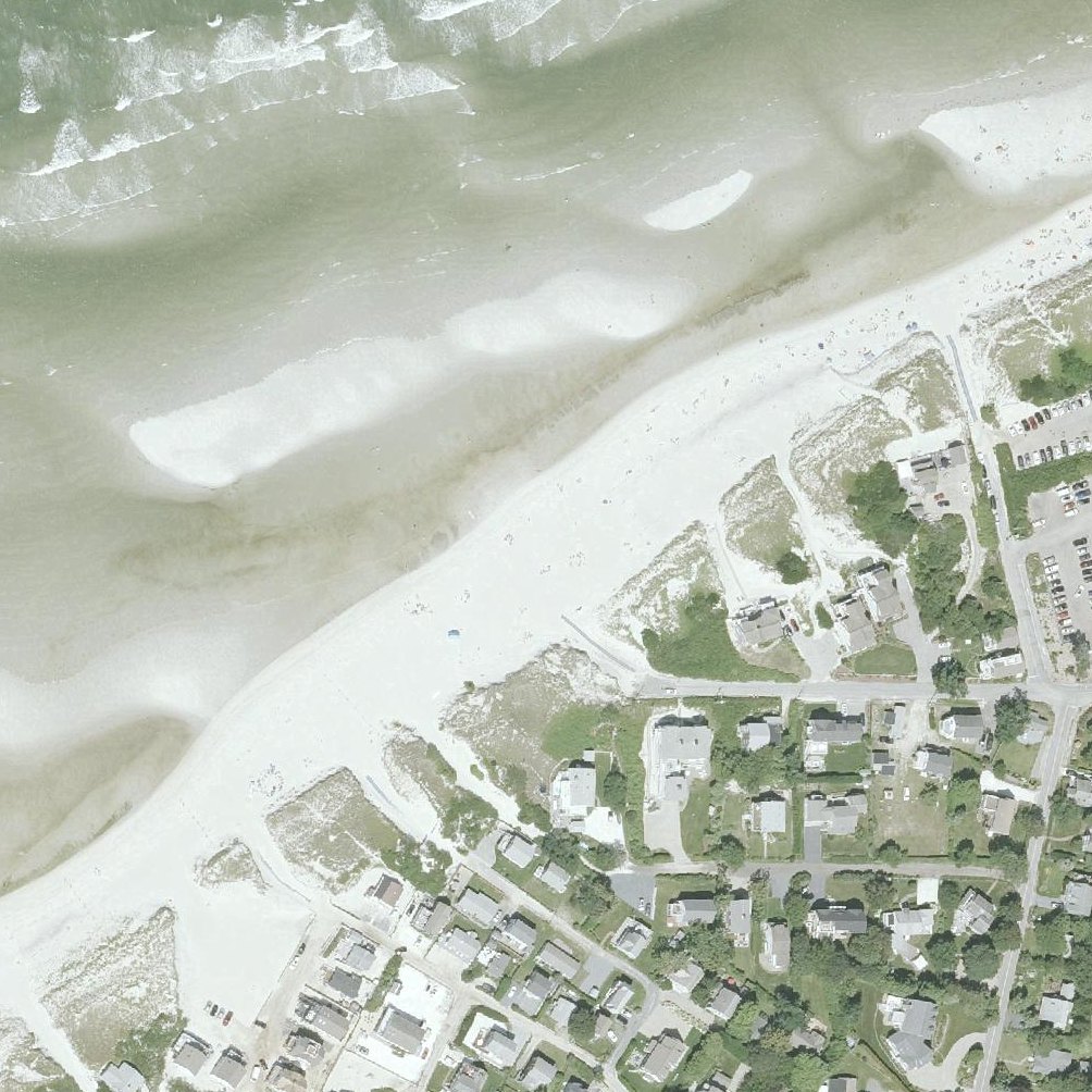 Aerial map of Horsefoot Path Beach