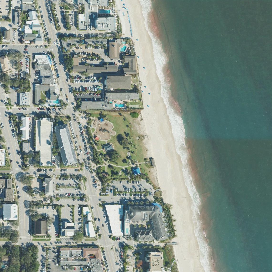 Aerial map of Humiston Beach Park