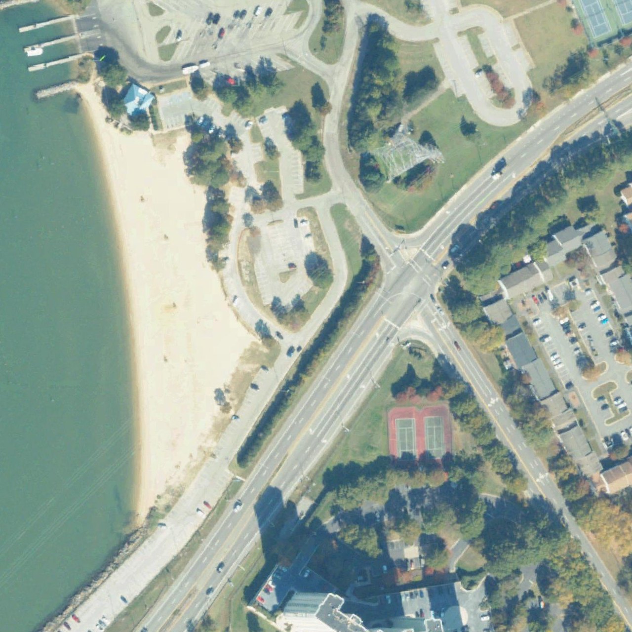 Aerial map of Huntington Beach