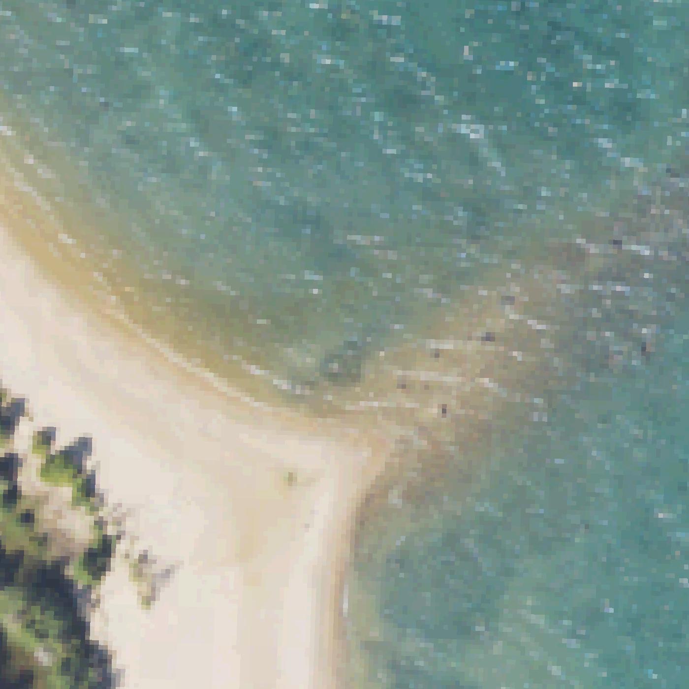 Aerial map of Huron Beach
