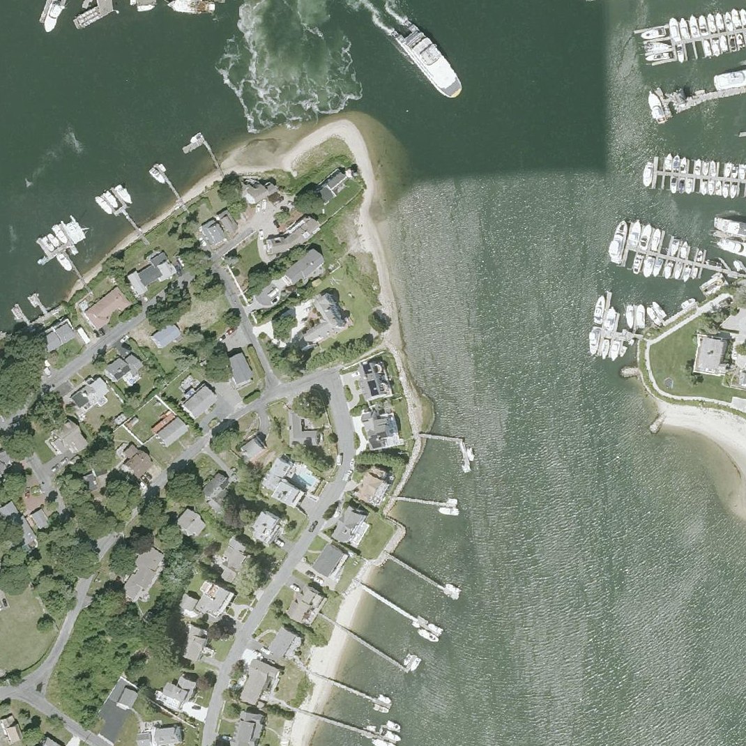 Aerial map of Hyannis Harbor Light Beach