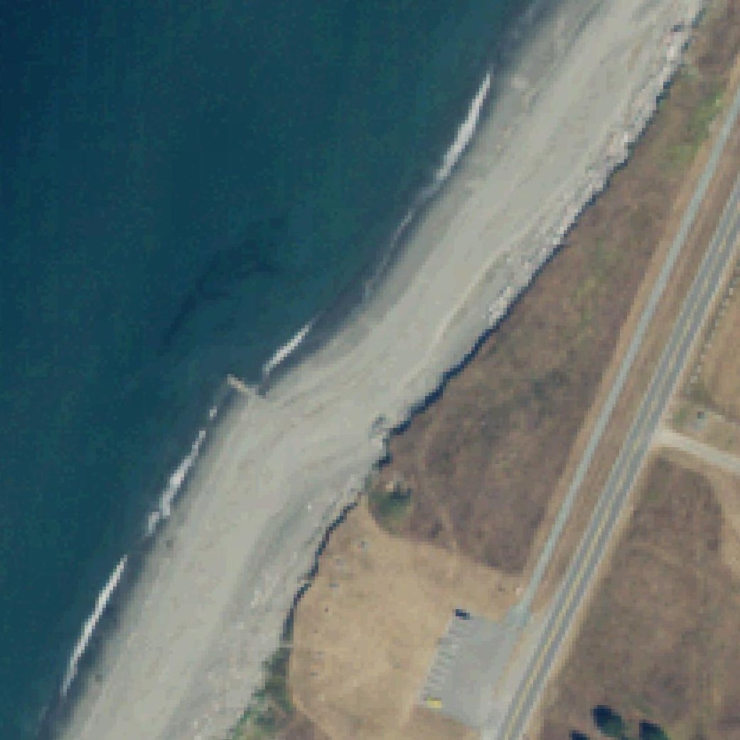 Aerial map of Hyde Beach