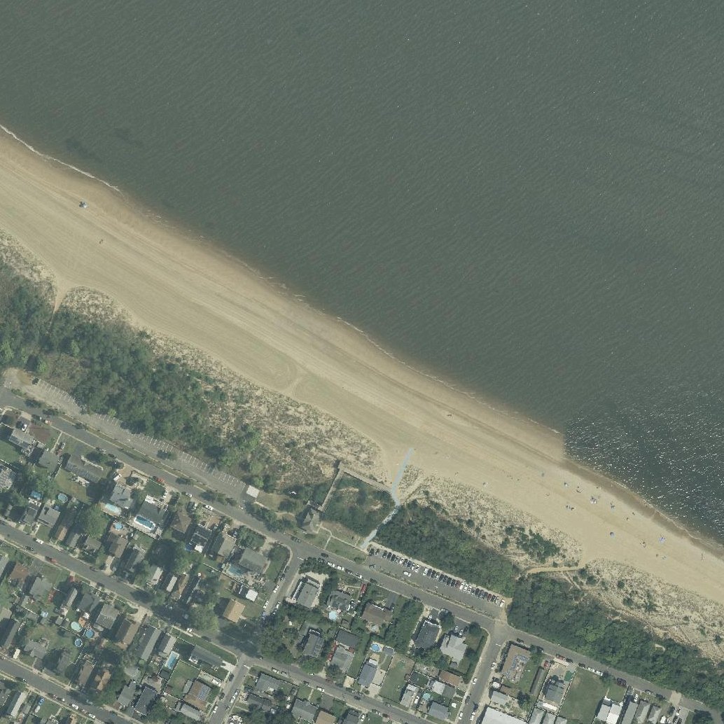 Aerial map of Ideal Beach