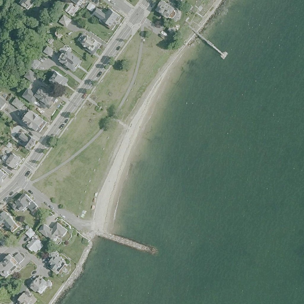 Aerial map of Independence Beach Park