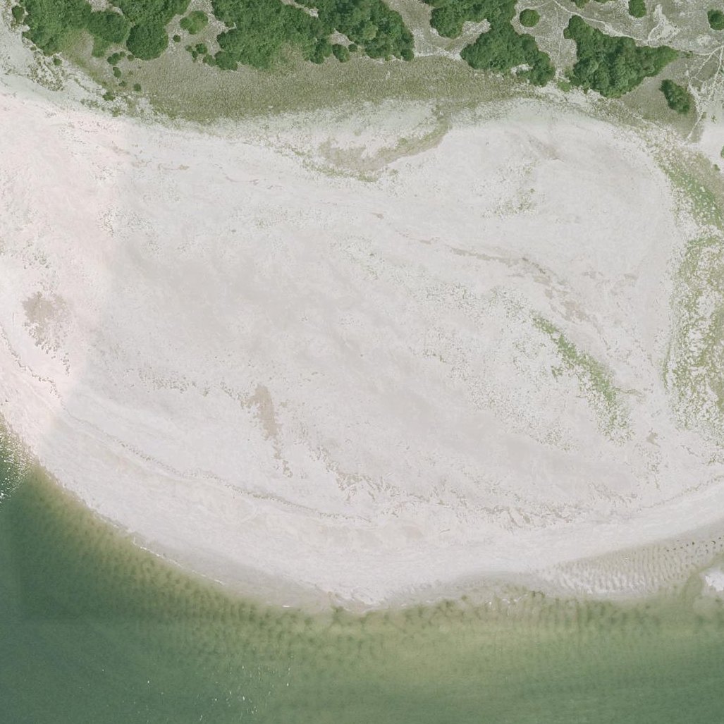 Aerial map of Ipswich Bar