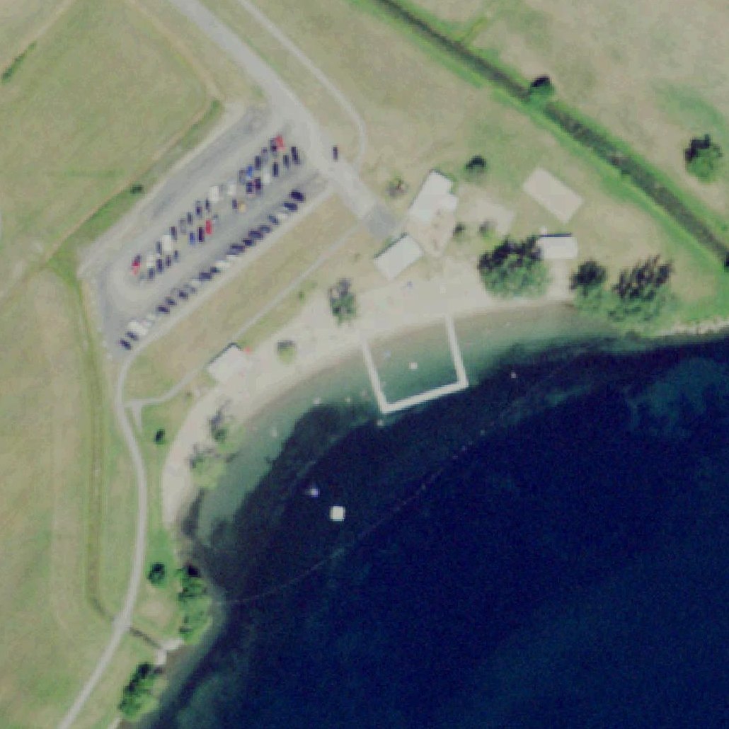 Aerial map of Iroquois Beach