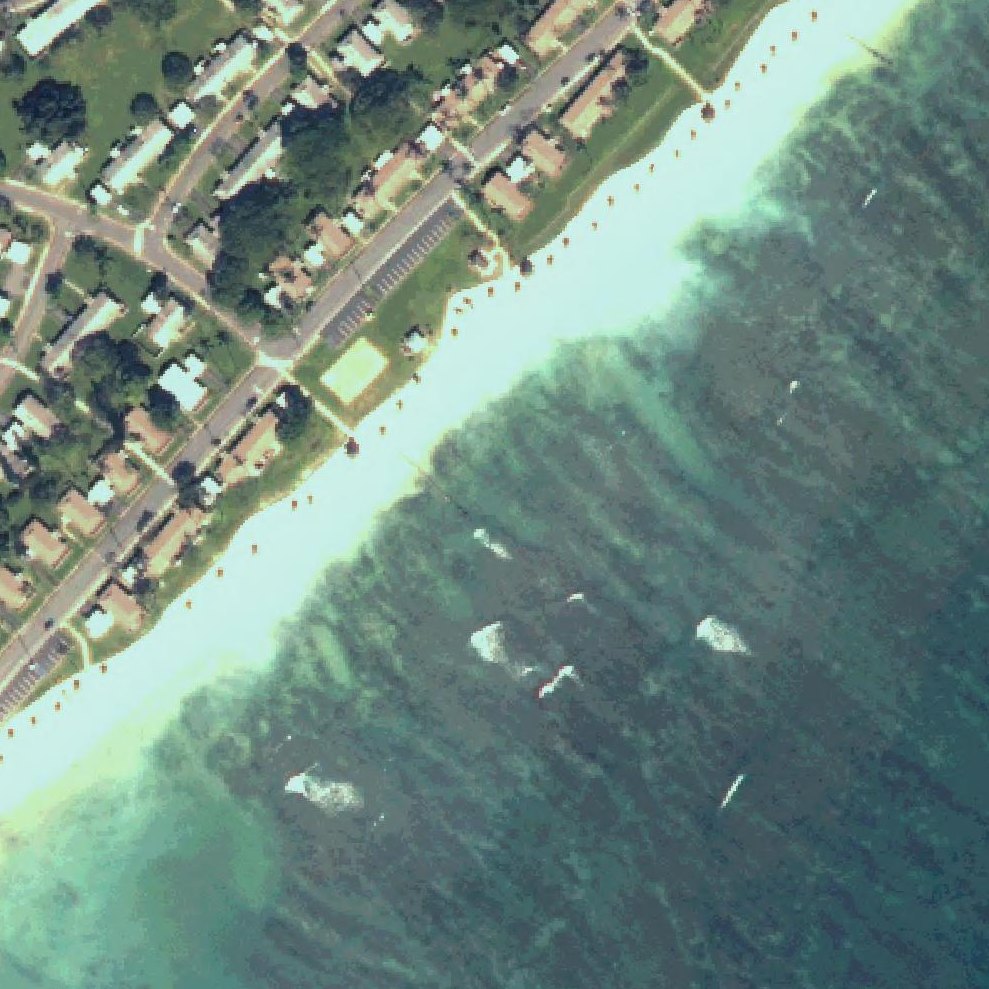 Aerial map of Iroquois Lagoon Beach 2