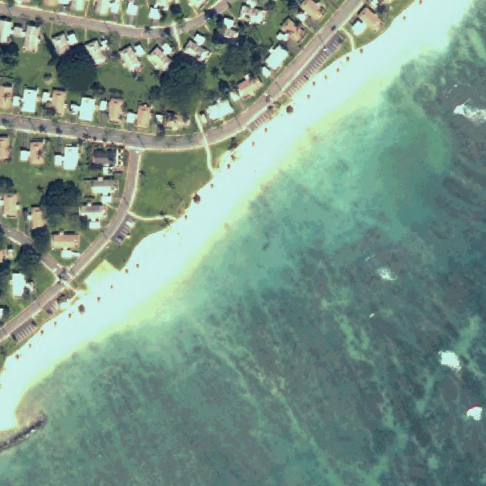 Aerial map of Iroquois Point Beach