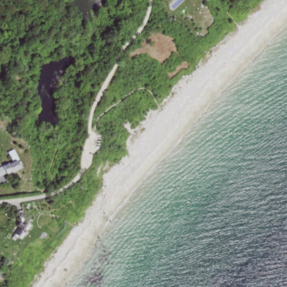 Aerial map of Isabella Beach