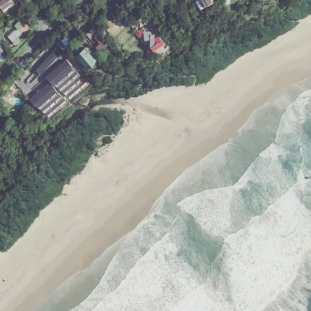 Aerial map of Ivy Beach