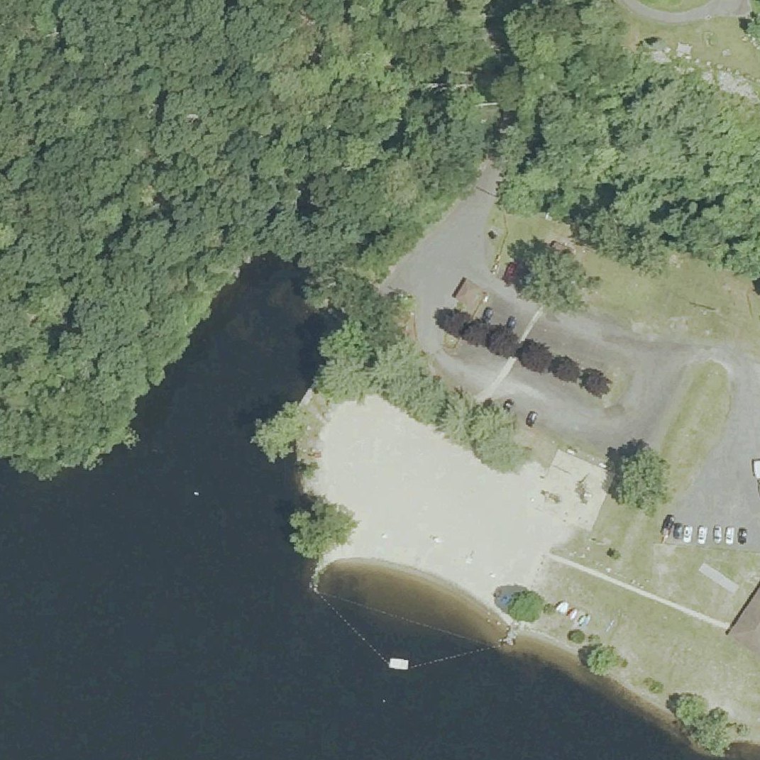 Aerial map of Jackson Cove Town Park