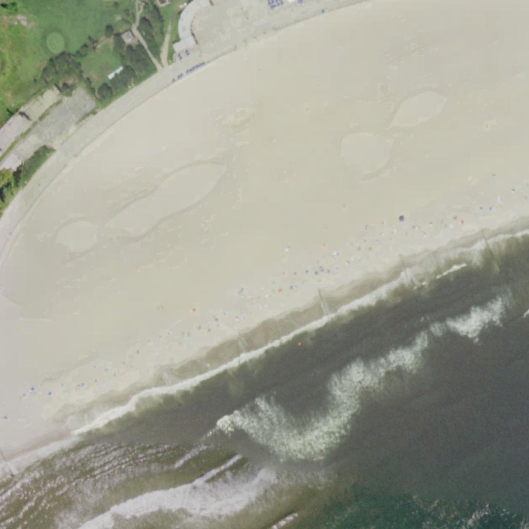 Aerial map of Jacob Riis Park Beach 10
