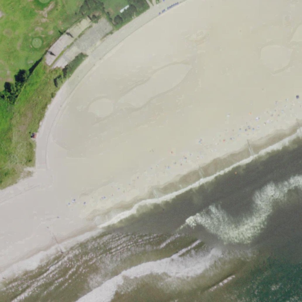 Aerial map of Jacob Riis Park Beach 11