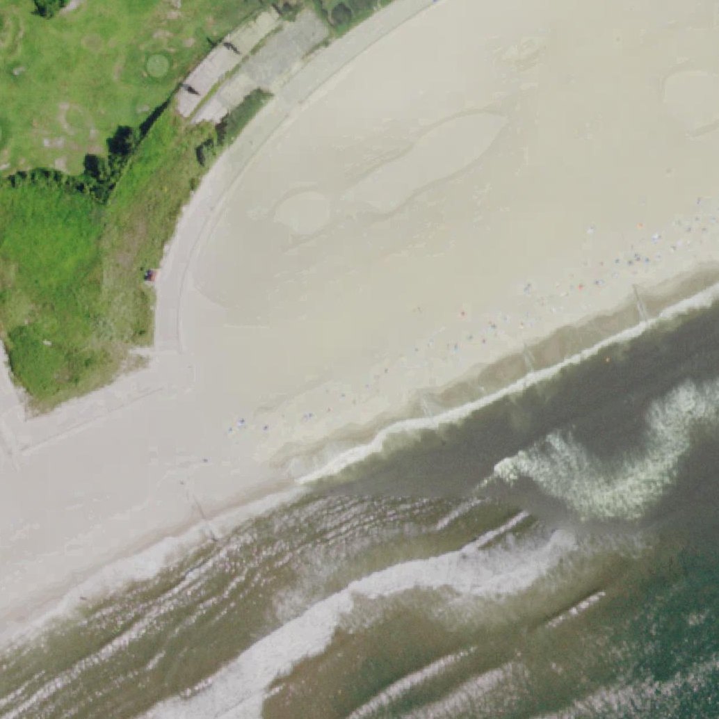 Aerial map of Jacob Riis Park Beach 12