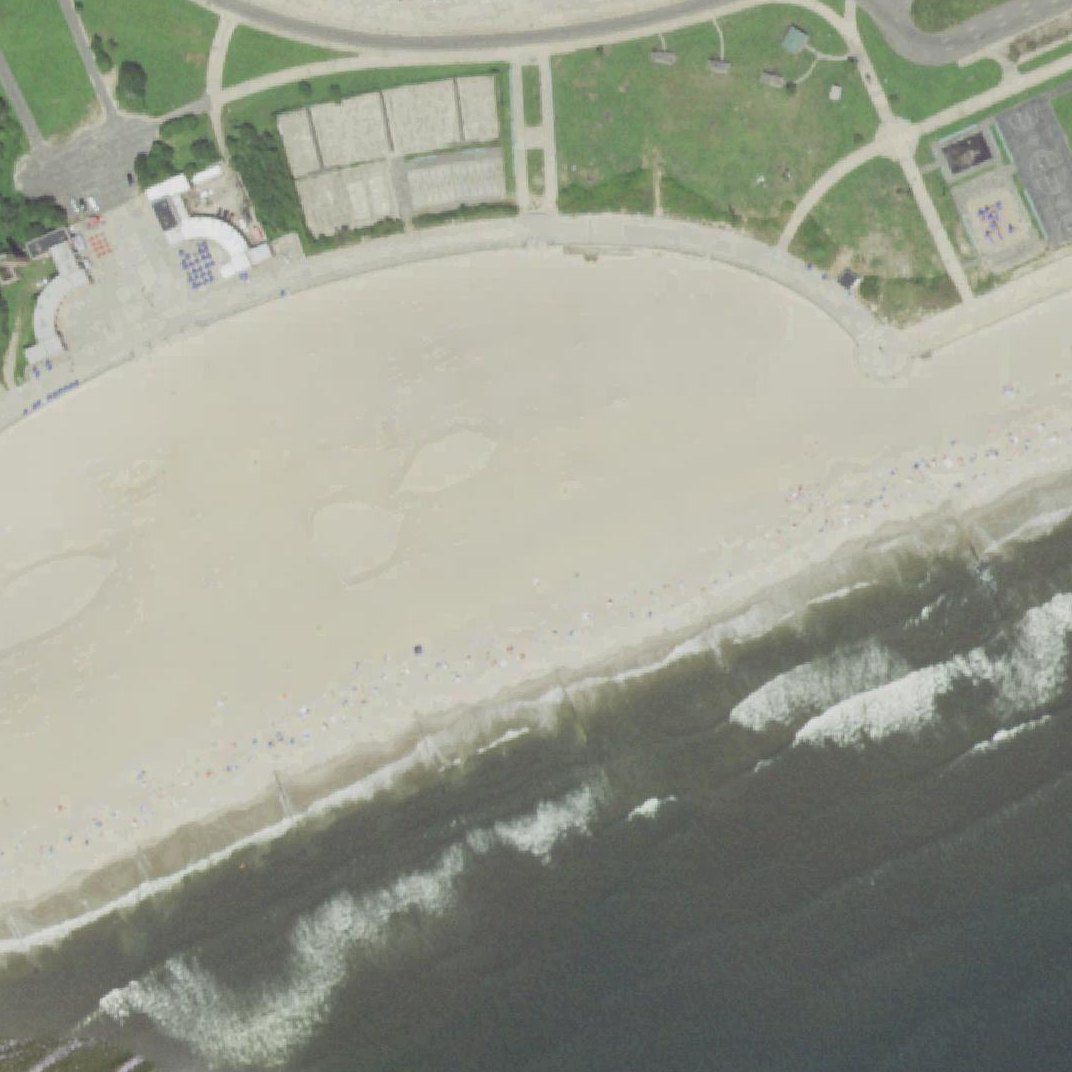 Aerial map of Jacob Riis Park Beach 7