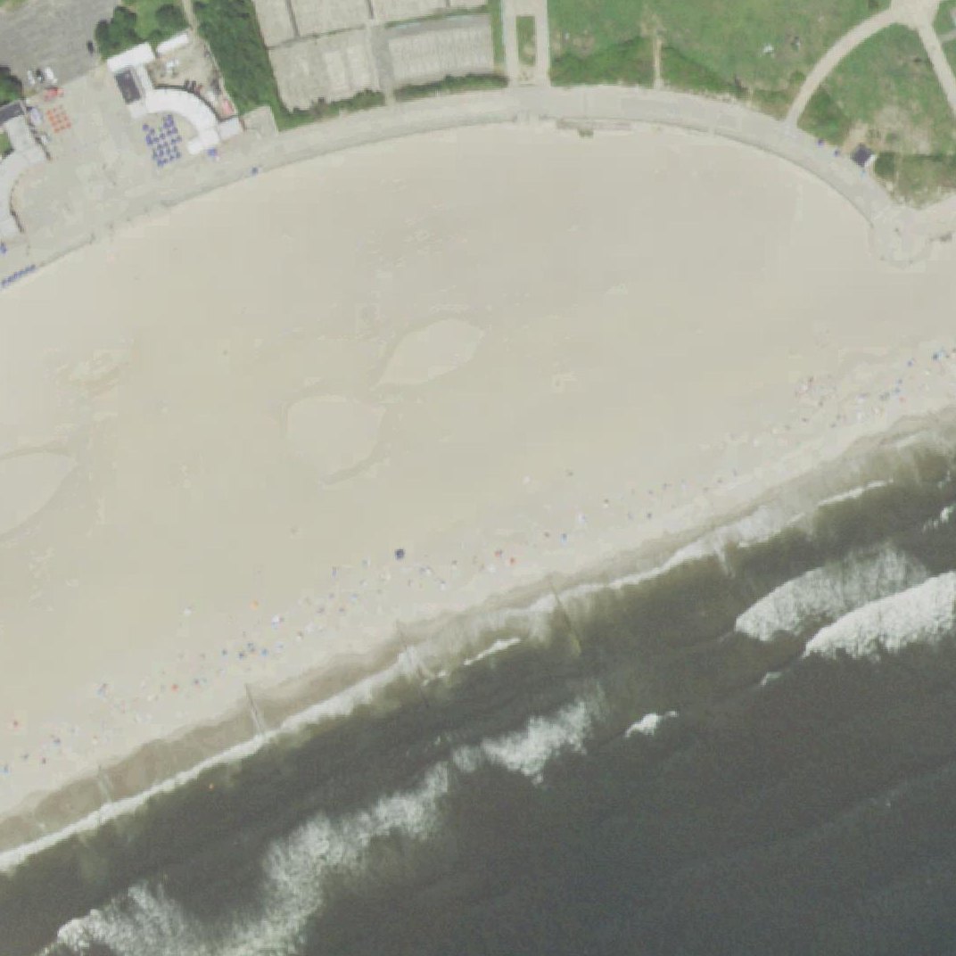 Aerial map of Jacob Riis Park Beach 8