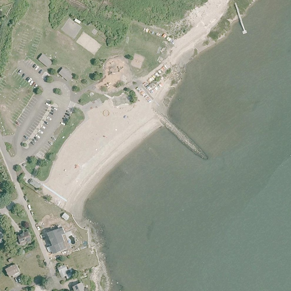 Aerial map of Jacobs Beach