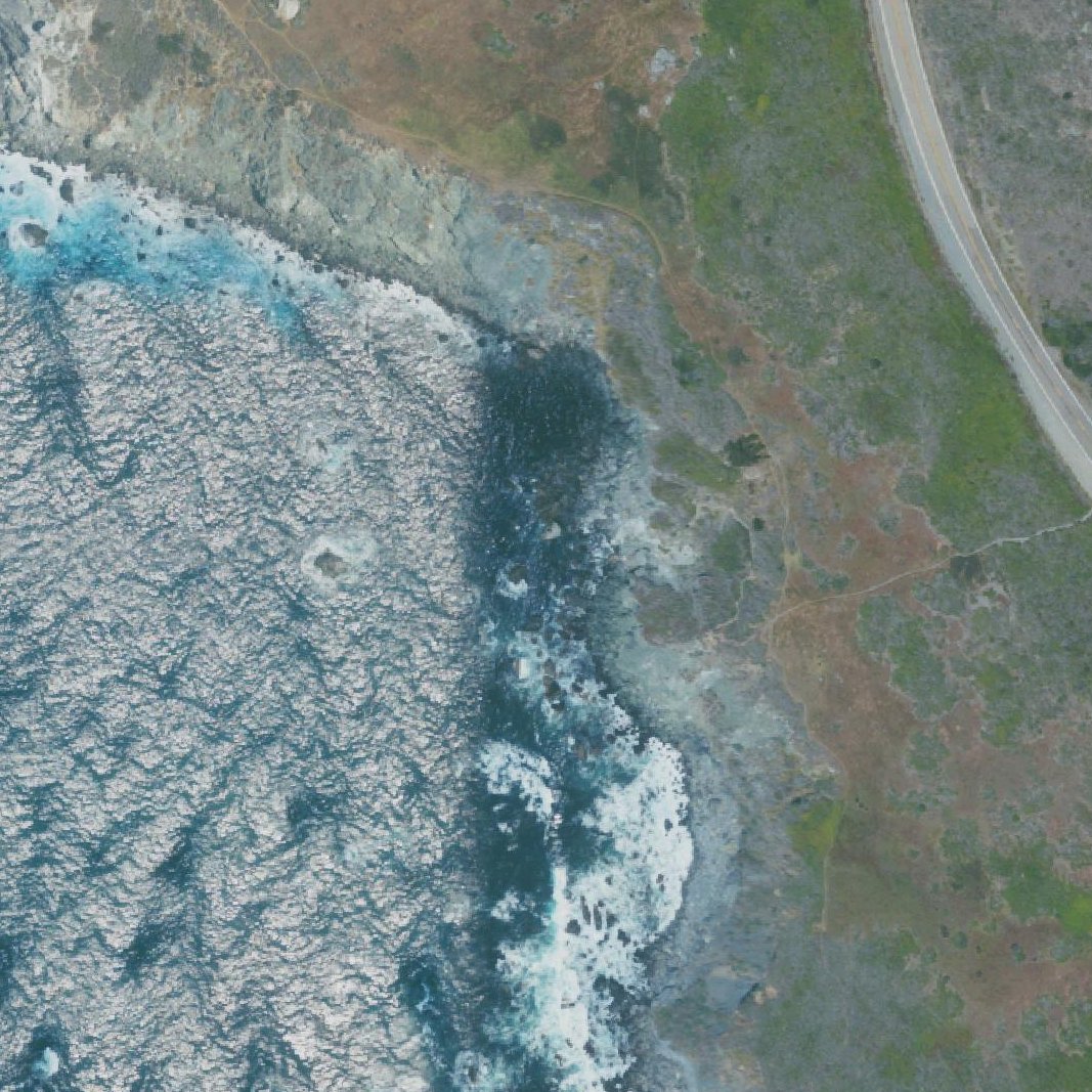 Aerial map of Jade Cove