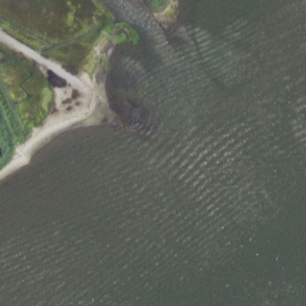 Aerial map of Jefferson Drive Beach