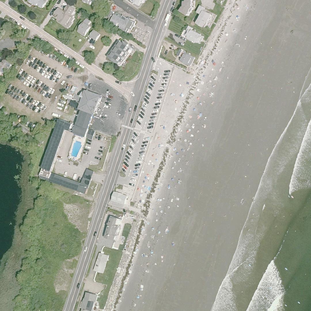 Aerial map of Jenness State Beach