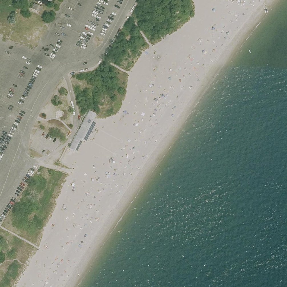 Aerial map of Jennings Beach