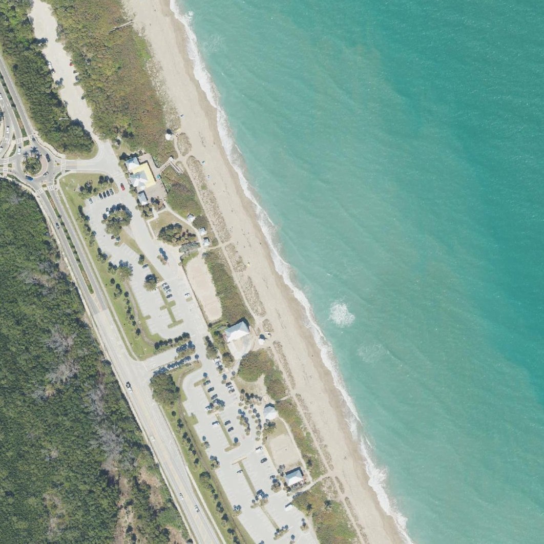 Aerial map of Jensen Beach