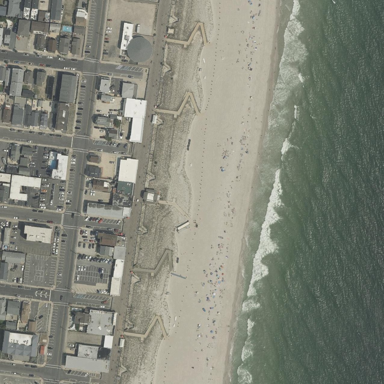 Aerial map of Jersey Shore House