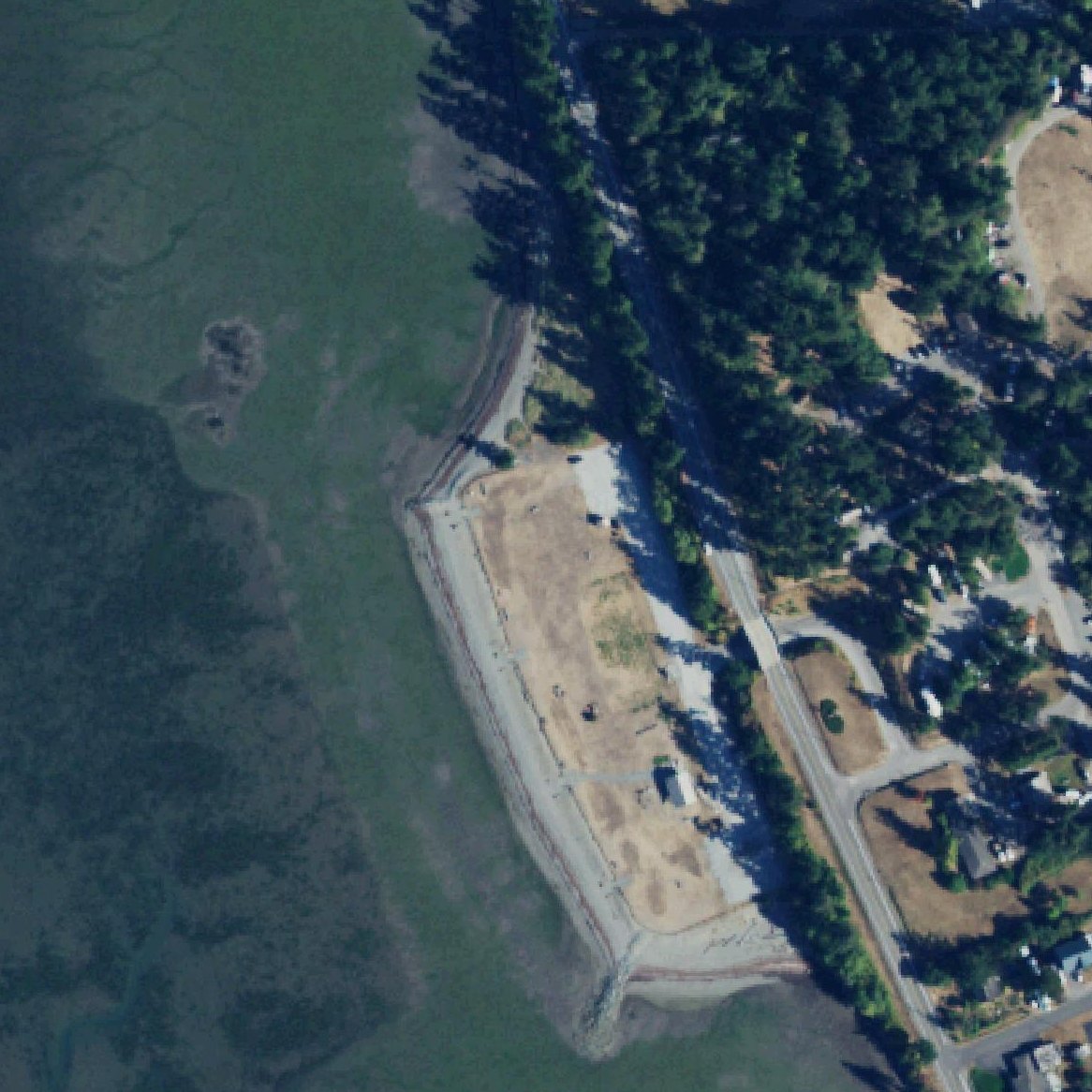 Aerial map of Joe Hamel Beach