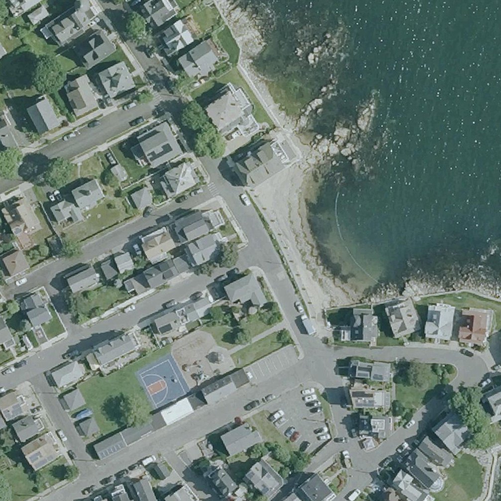 Aerial map of Juniper Beach