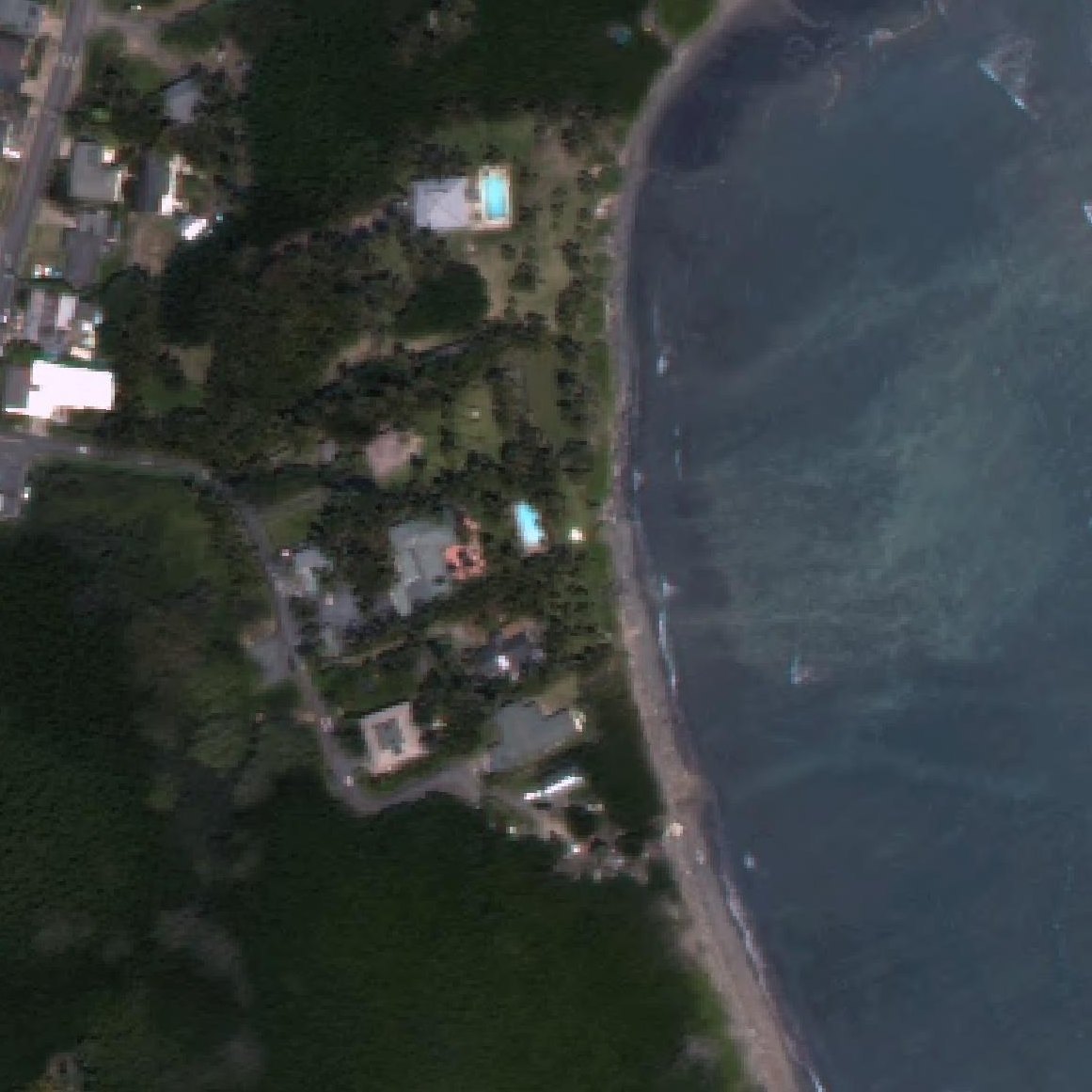 Aerial map of Ka‘Ehu Beach