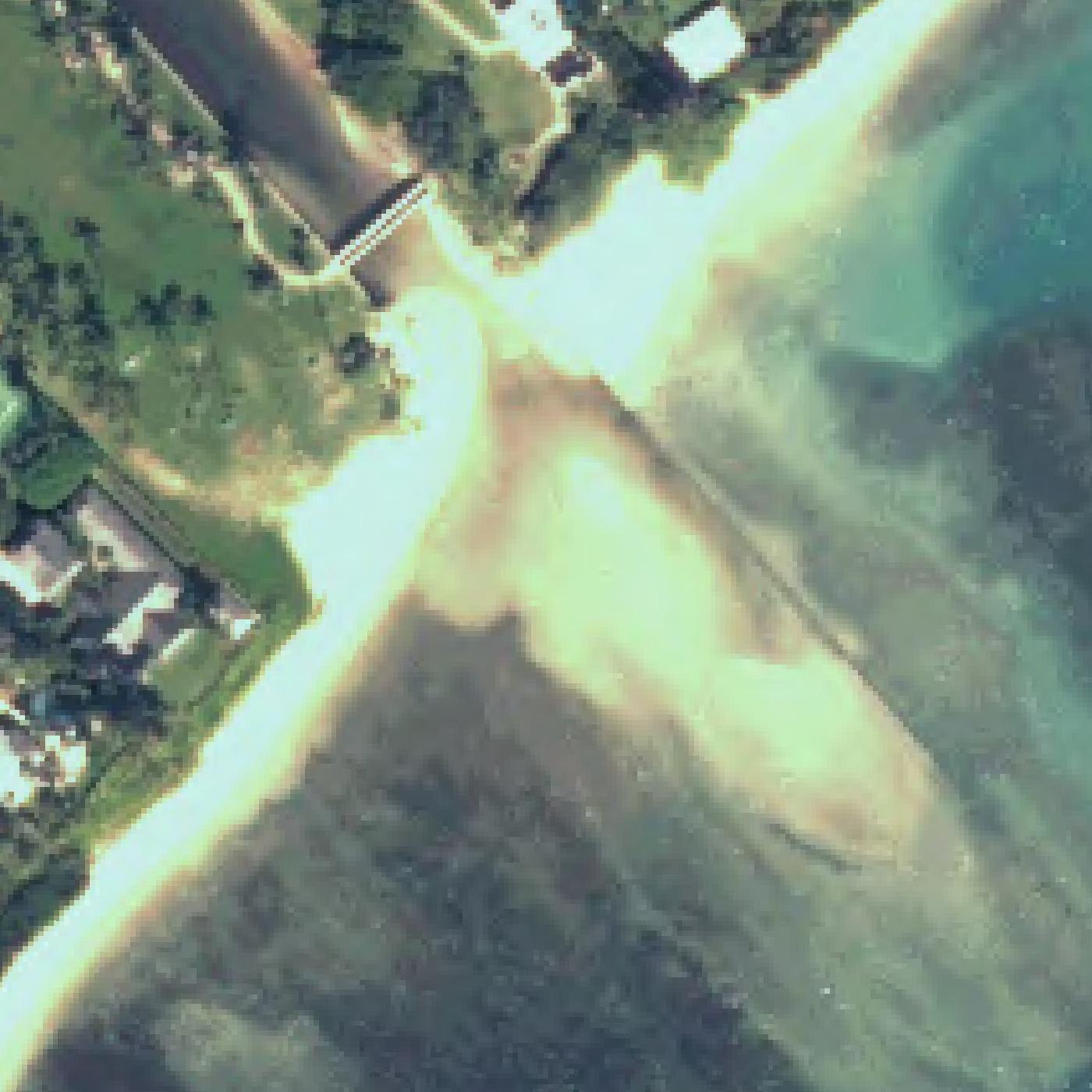 Aerial map of Kāhala Beach