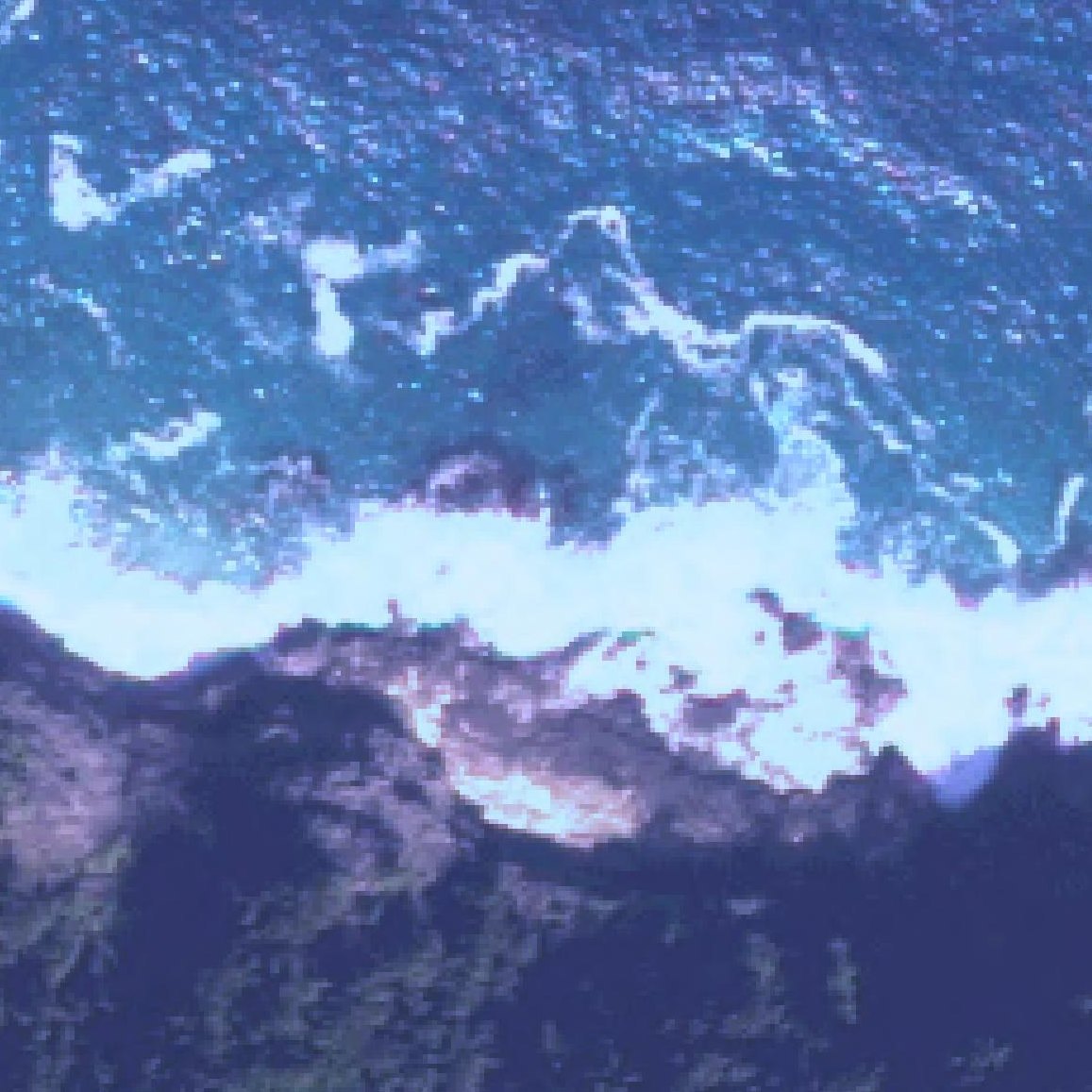 Aerial map of Kahili Quarry Beach