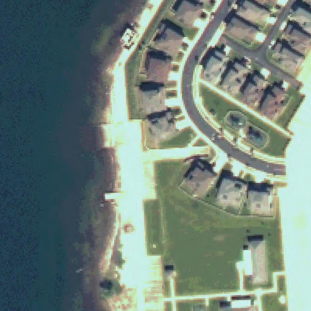 Aerial map of Kai Beach
