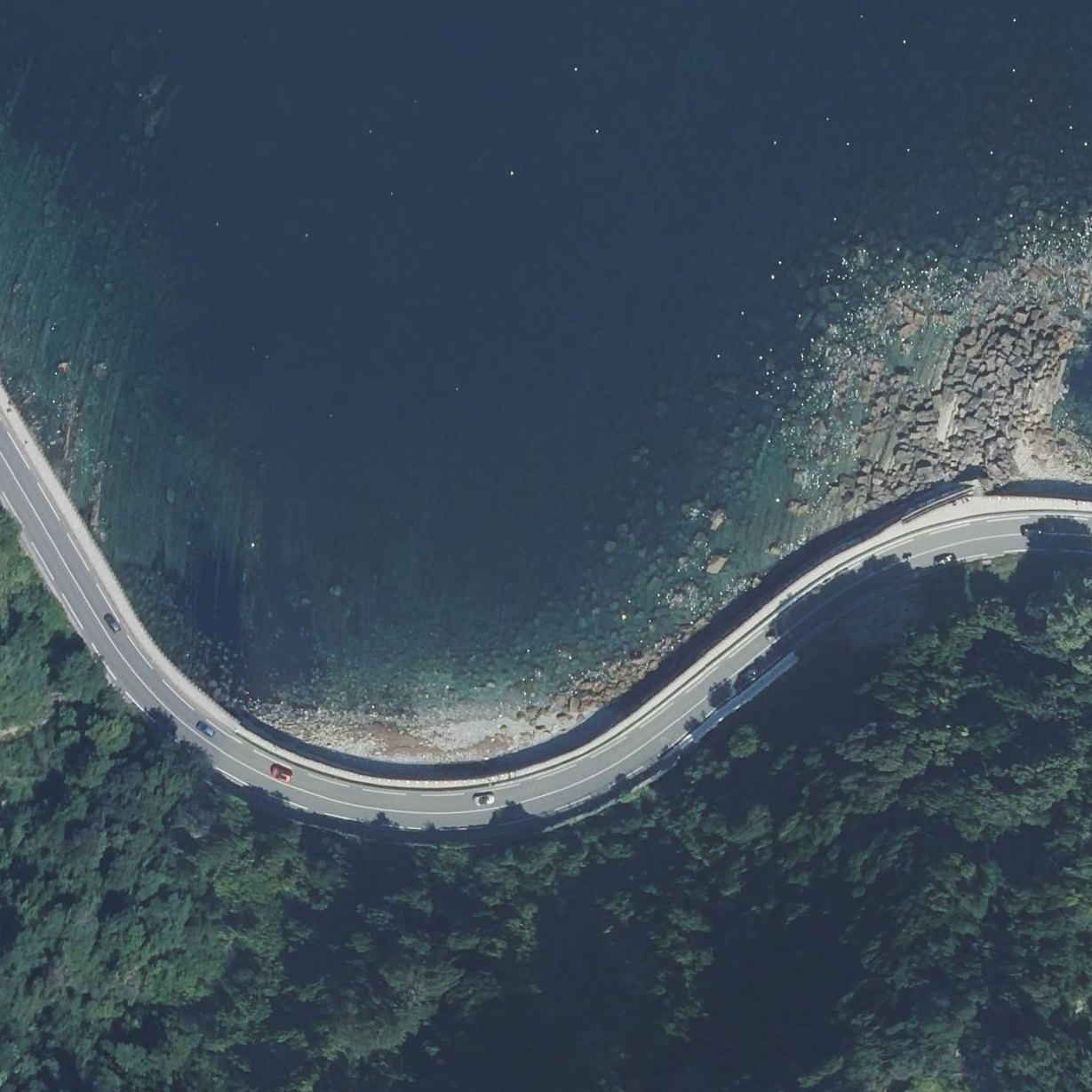 Aerial map of Karramarro