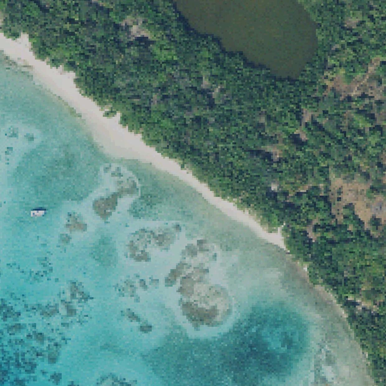 Aerial map of Kelsey/Snorkeling/South Beach