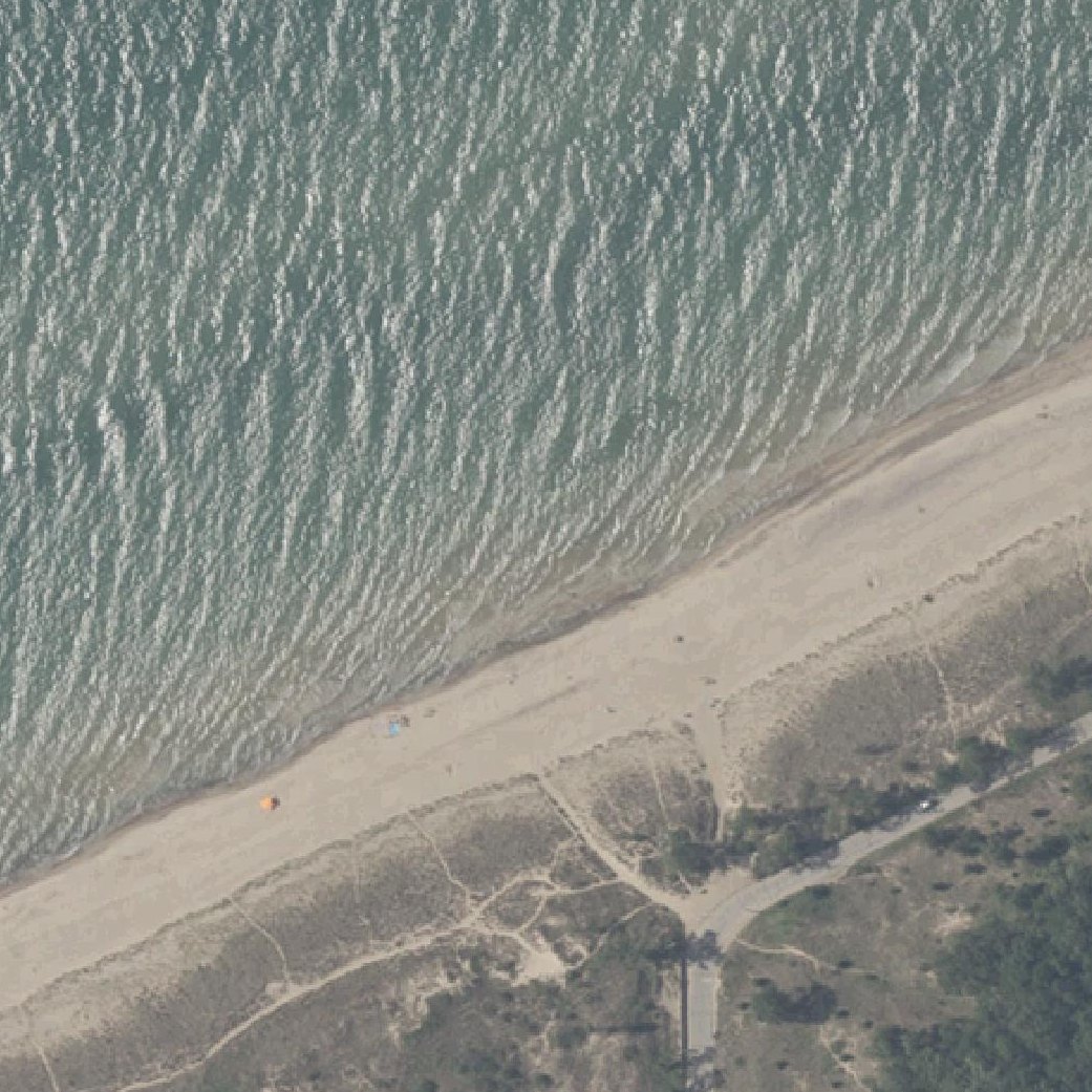 Aerial map of Kemil Beach