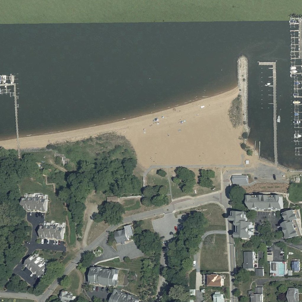 Aerial map of Kent County Parks and Recreation, Betterton Beach