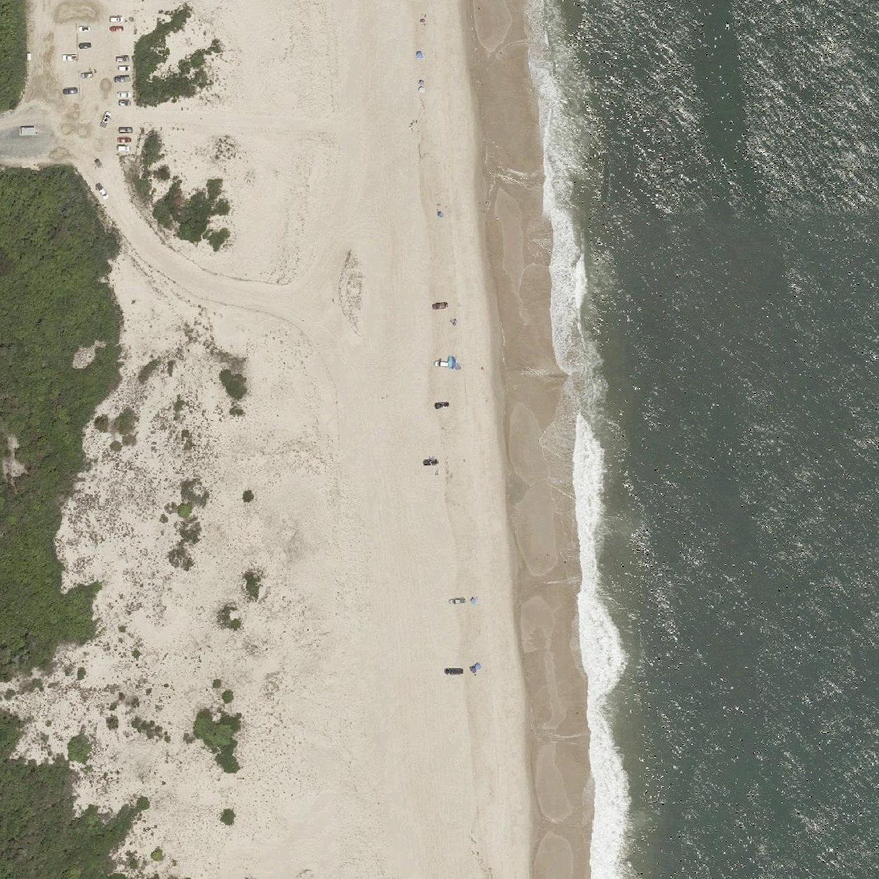 Aerial map of Keybox Road Beach