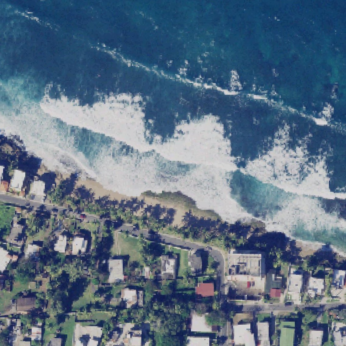 Aerial map of Kikita Surf Beach