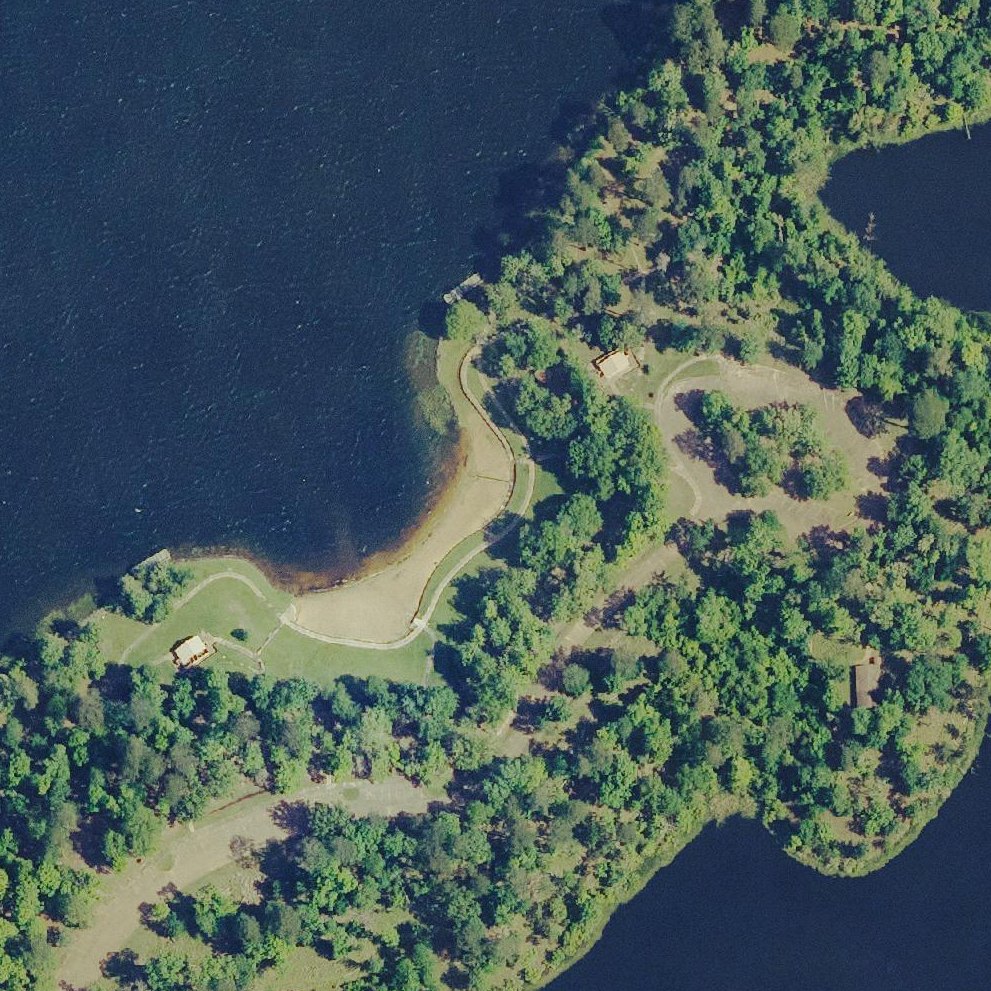 Aerial map of Kincaid Beach
