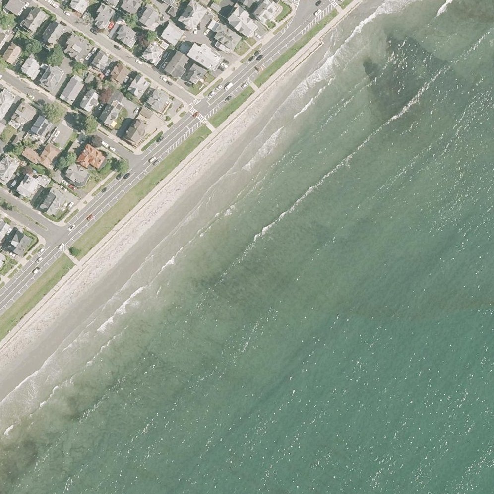 Aerial map of Kings Beach