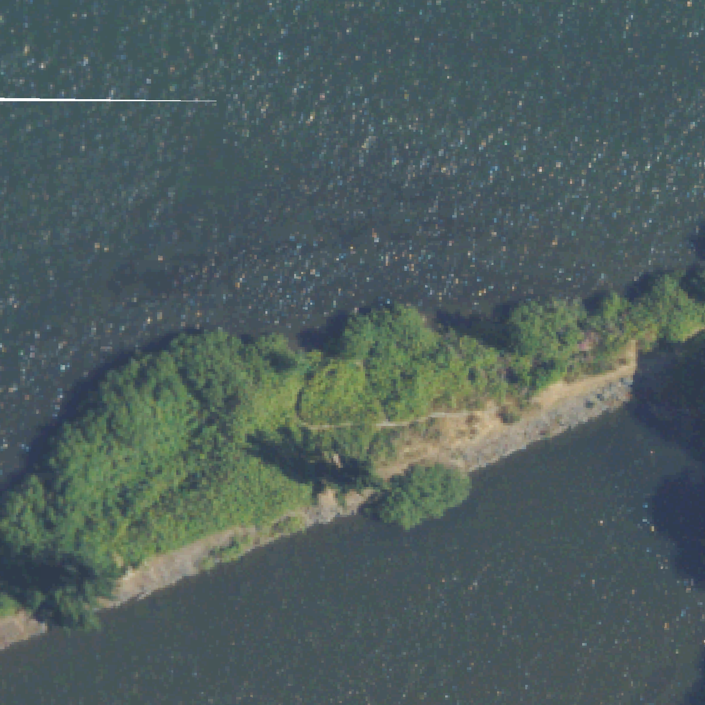 Aerial map of Kite Launch Beach