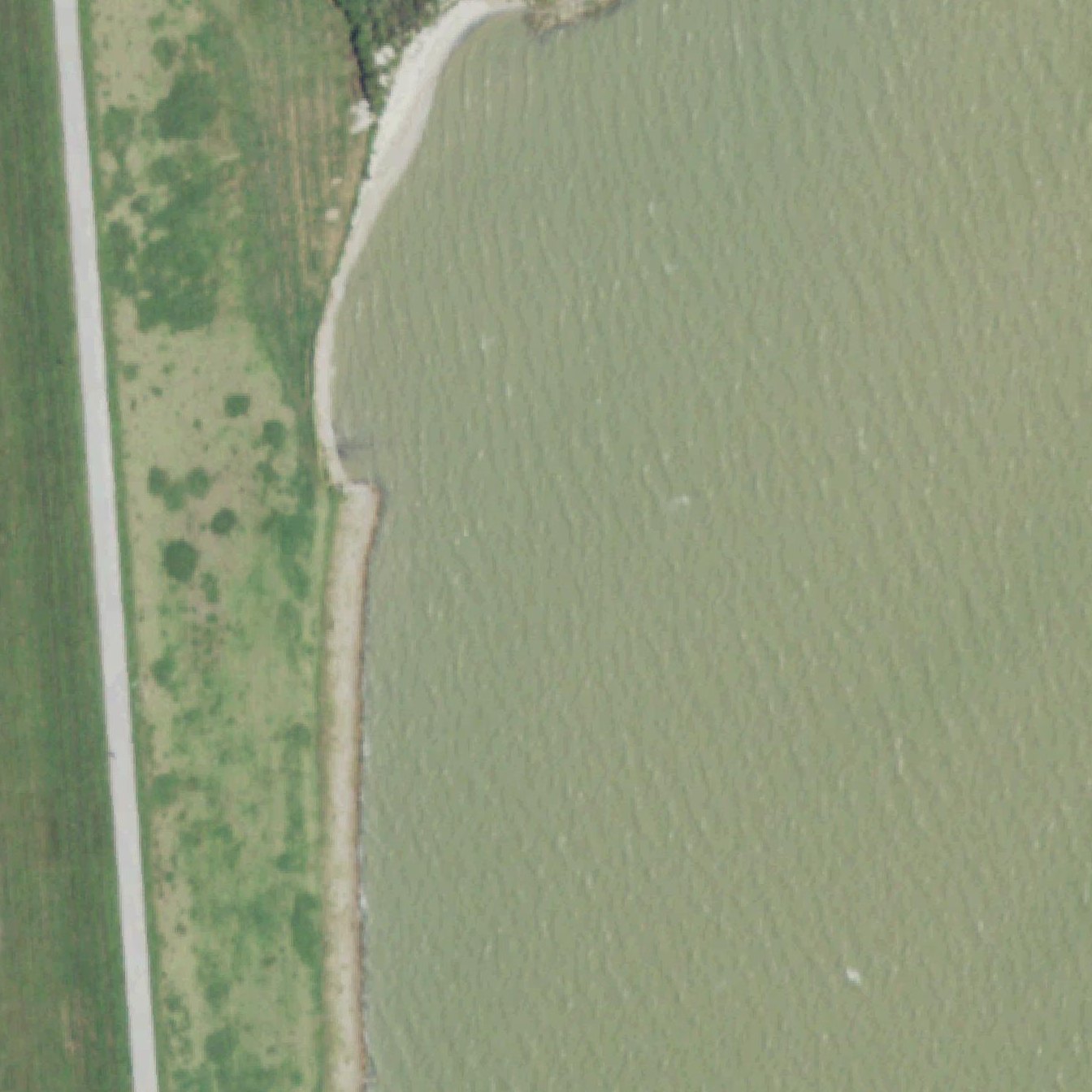 Aerial map of Kiteboard Beach
