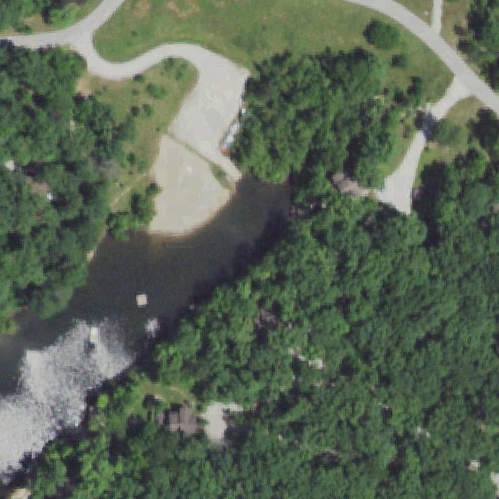 Aerial map of Kitzbuhl Beach