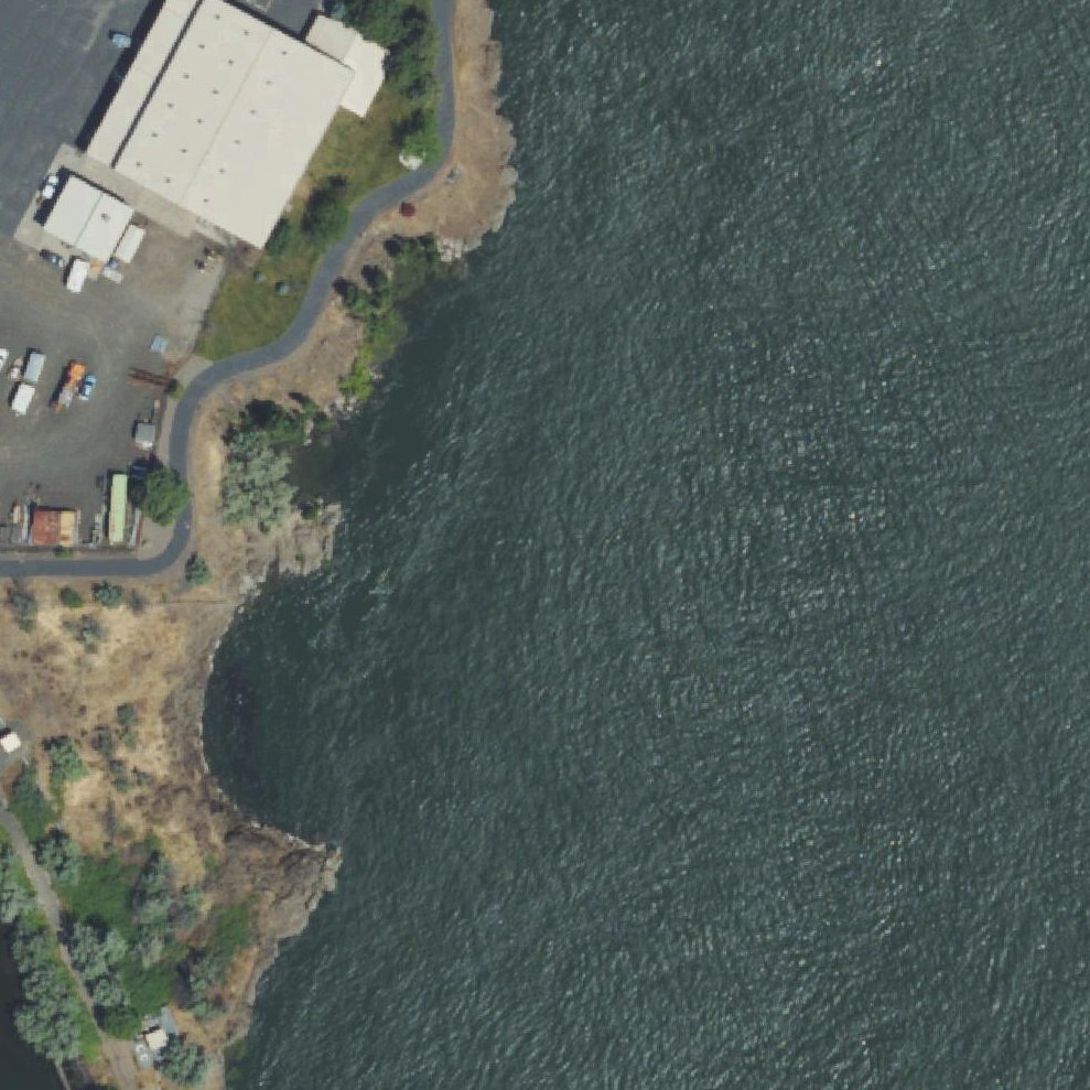 Aerial map of Klindt's Cove