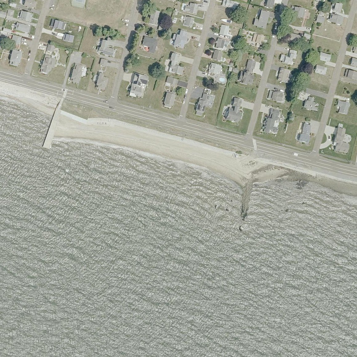 Aerial map of Knollwood Beach